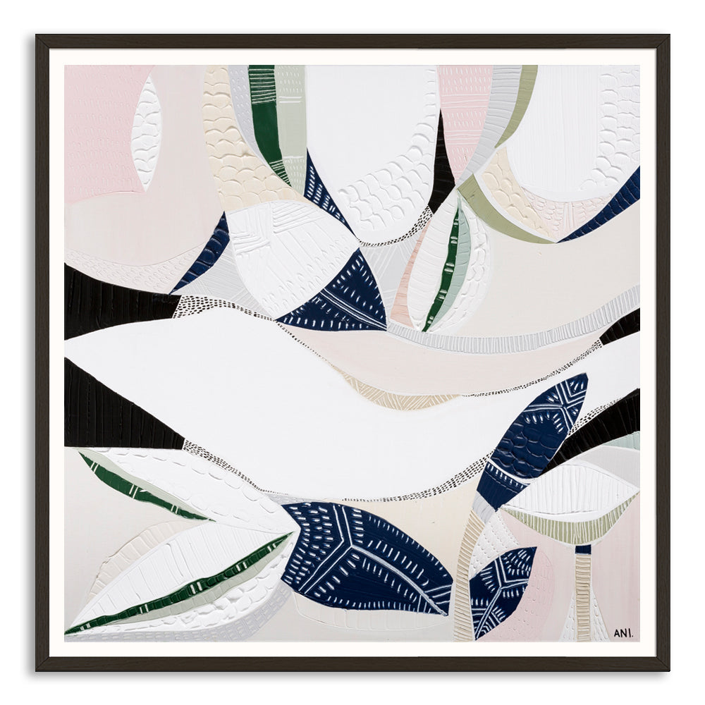 "Australian Wild Flower 2 art print by Ani Ipradjian – abstract native floral print inspired by Australia’s wildflowers, as featured on The Block 2022"