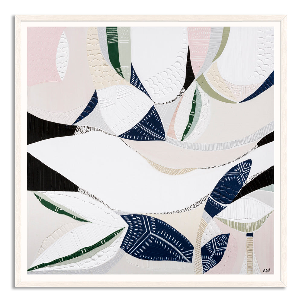 "Australian Wild Flower 2 art print by Ani Ipradjian – abstract native floral print inspired by Australia’s wildflowers, as featured on The Block 2022"