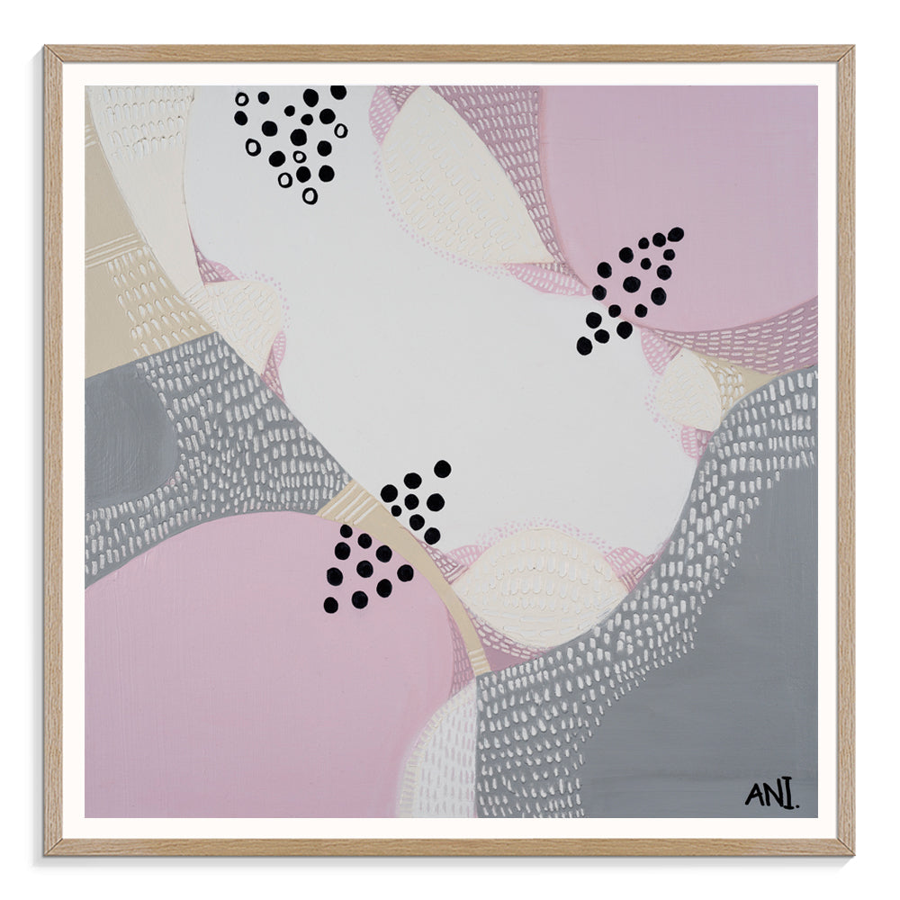 "Banksia in Bloom print by Ani Ipradjian – Australian botanical art featuring Banksia prionotes in autumn hues with bold texture and native floral beauty"