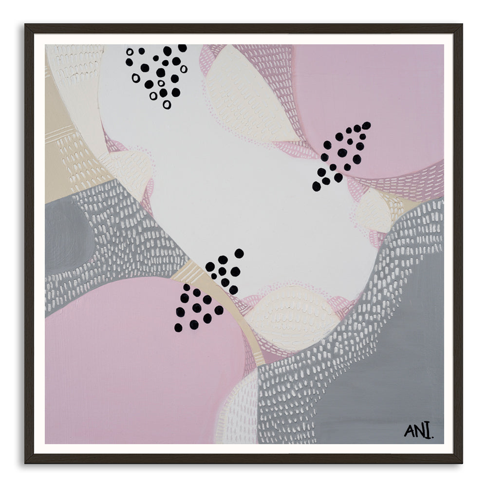 "Banksia in Bloom print by Ani Ipradjian – Australian botanical art featuring Banksia prionotes in autumn hues with bold texture and native floral beauty"