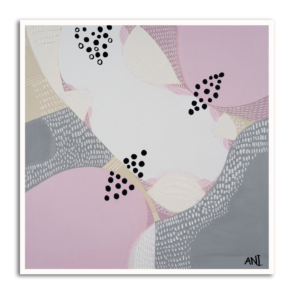 "Banksia in Bloom print by Ani Ipradjian – Australian botanical art featuring Banksia prionotes in autumn hues with bold texture and native floral beauty"