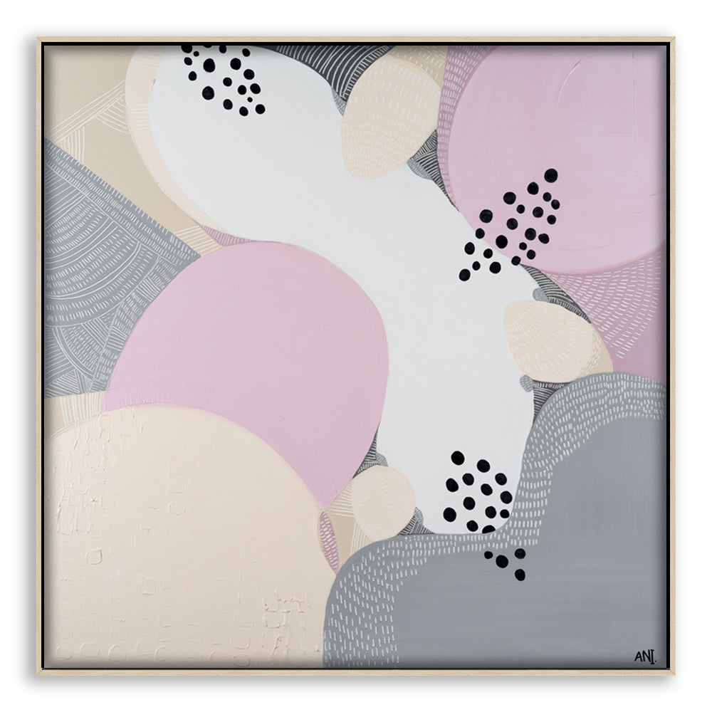 "Banksia Love" – Original floral painting by Australian artist Ani Ipradjian, inspired by Banksia hookeriana, featuring textured orange blooms and native foliage from Western Australia.