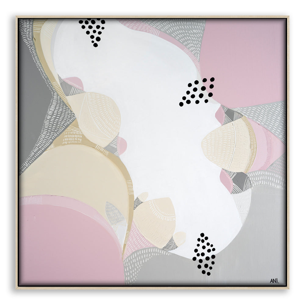 "Banksia Spirit" – Original floral painting by Australian artist Ani Ipradjian, featuring the iconic Banksia wildflower in textured, earthy tones inspired by the Australian bush.