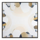 “Coastal Australia abstract coastal art print by Ani Ipradjian – beige, blue and teal geometric beach-inspired artwork for modern interiors”