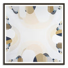 “Coastal Australia abstract coastal art print by Ani Ipradjian – beige, blue and teal geometric beach-inspired artwork for modern interiors”