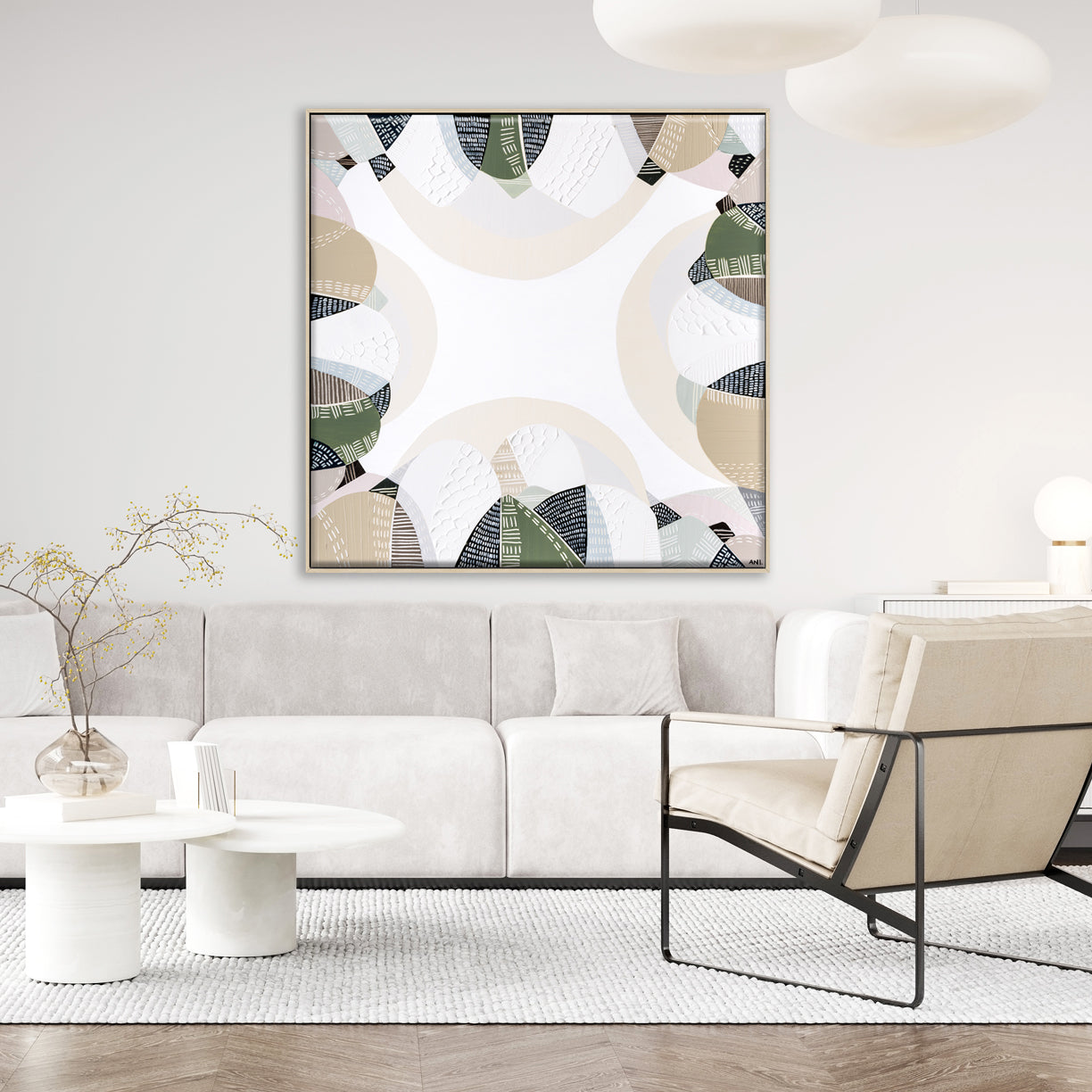 East Australian Cordillera – abstract mountain landscape painting and fine art print by Melbourne-based artist Ani Ipradjian. Inspired by the Great Dividing Range, this artwork features earthy browns, sage greens, and textured layers that capture the beauty and spirit of Australia’s mountain terrain. Perfect for collectors, interior designers, and art lovers seeking contemporary Australian landscape prints or original paintings with natural tones, bold texture, and modern design. Available with free Austral