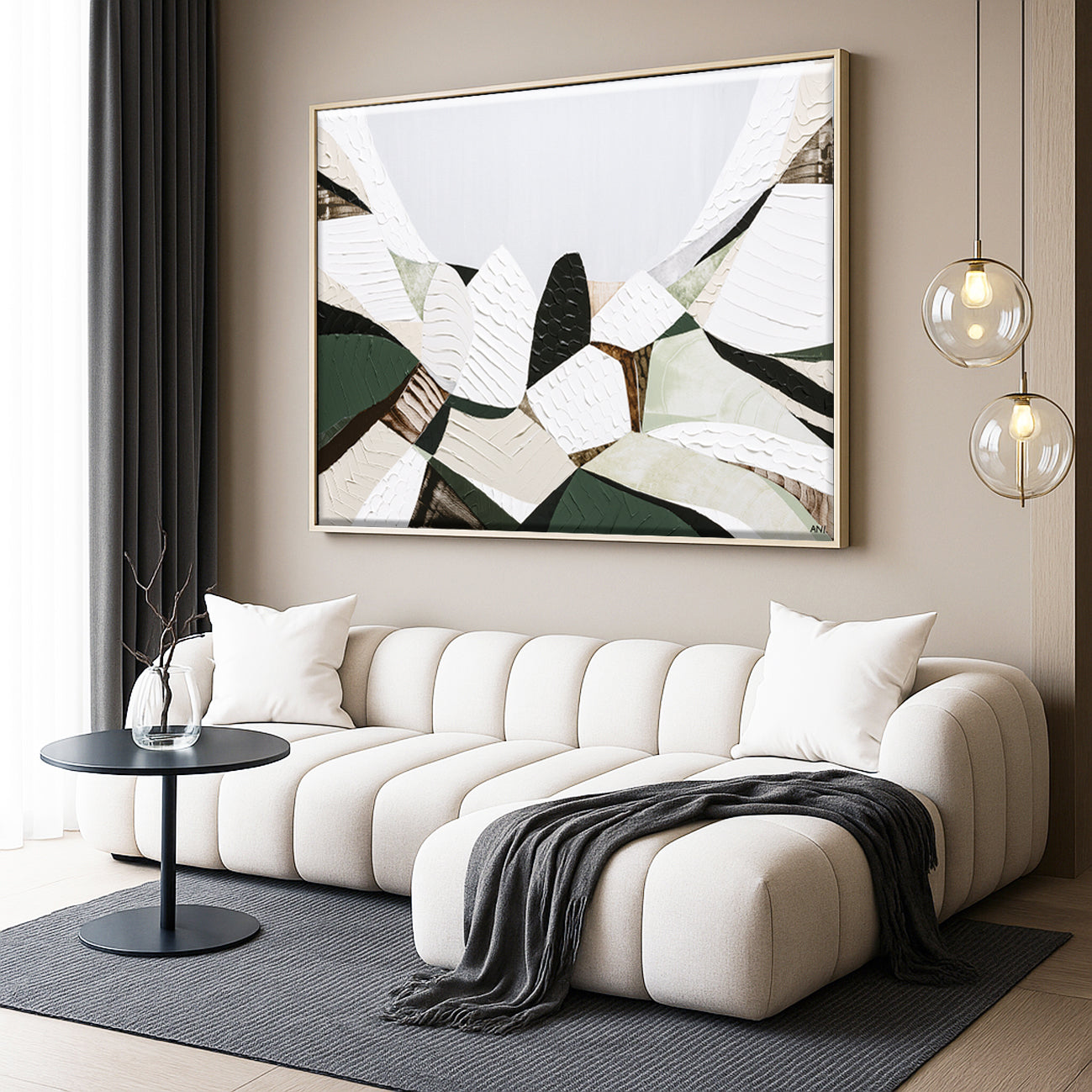 Great Dividing Mountain Ranges original abstract landscape painting Australia, textured contemporary Australian artwork featuring earthy browns sage greens and rich layered textures inspired by native bushland across Queensland New South Wales and Victoria