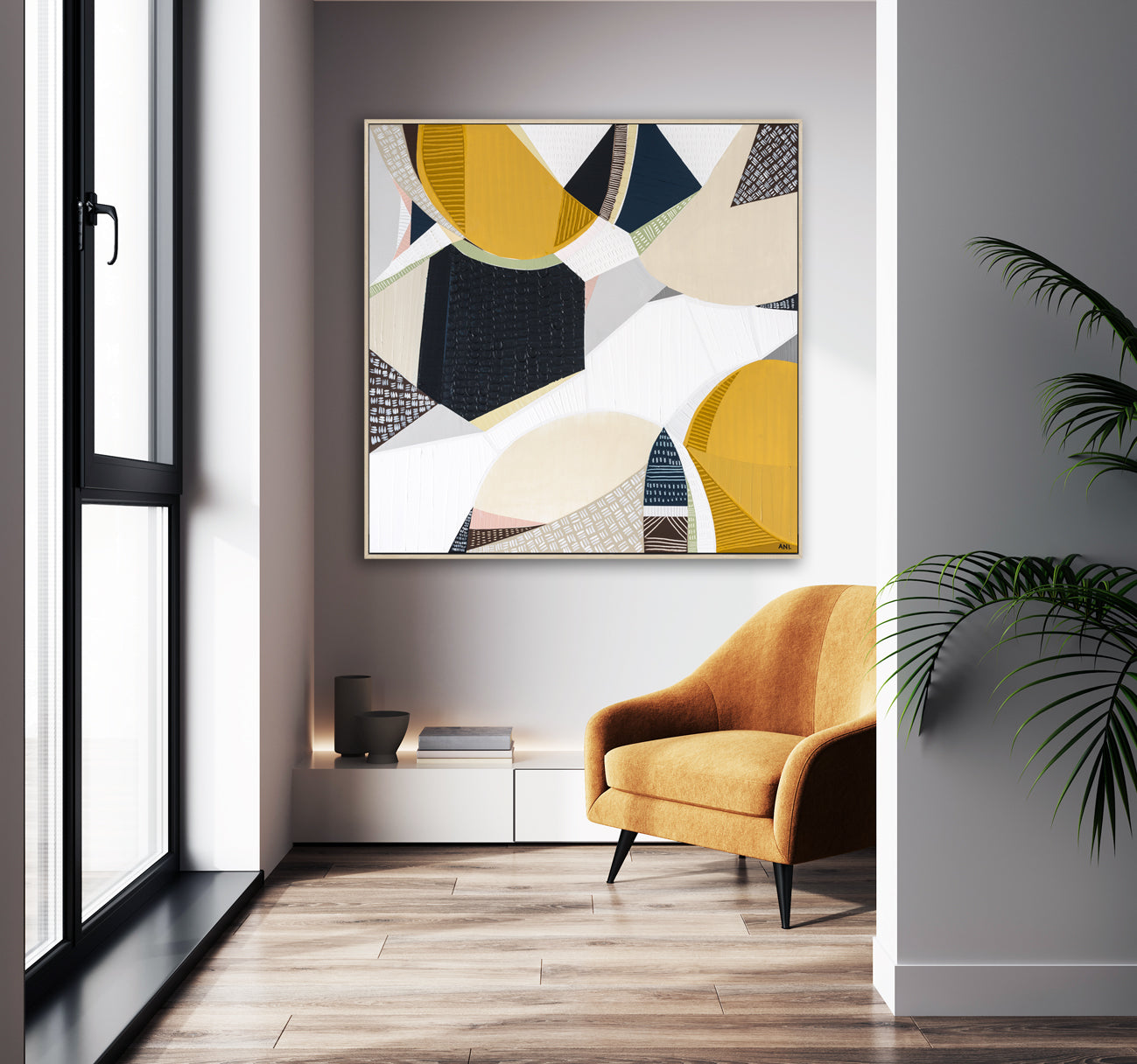 Great Western Plateau print by Ani Ipradjian – abstract Australian Outback art inspired by Uluru and desert landscapes, featuring earthy tones and textured detail. Perfect for collectors and interiors worldwide.