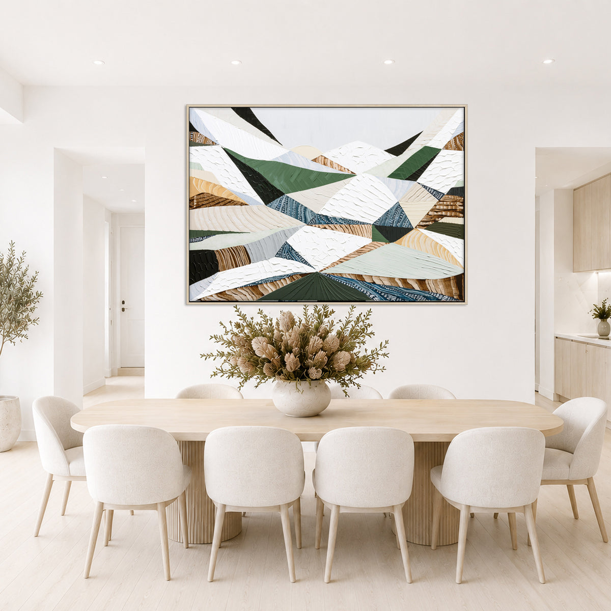 Great Dividing Ranges original Australian mountain landscape painting by Melbourne-based Australian artist Ani Ipradjian, textured acrylic and mixed media canvas artwork in earthy browns and sage greens, framed in Tasmanian Oak, with Australian wall art, canvas prints and giclée fine art prints available.