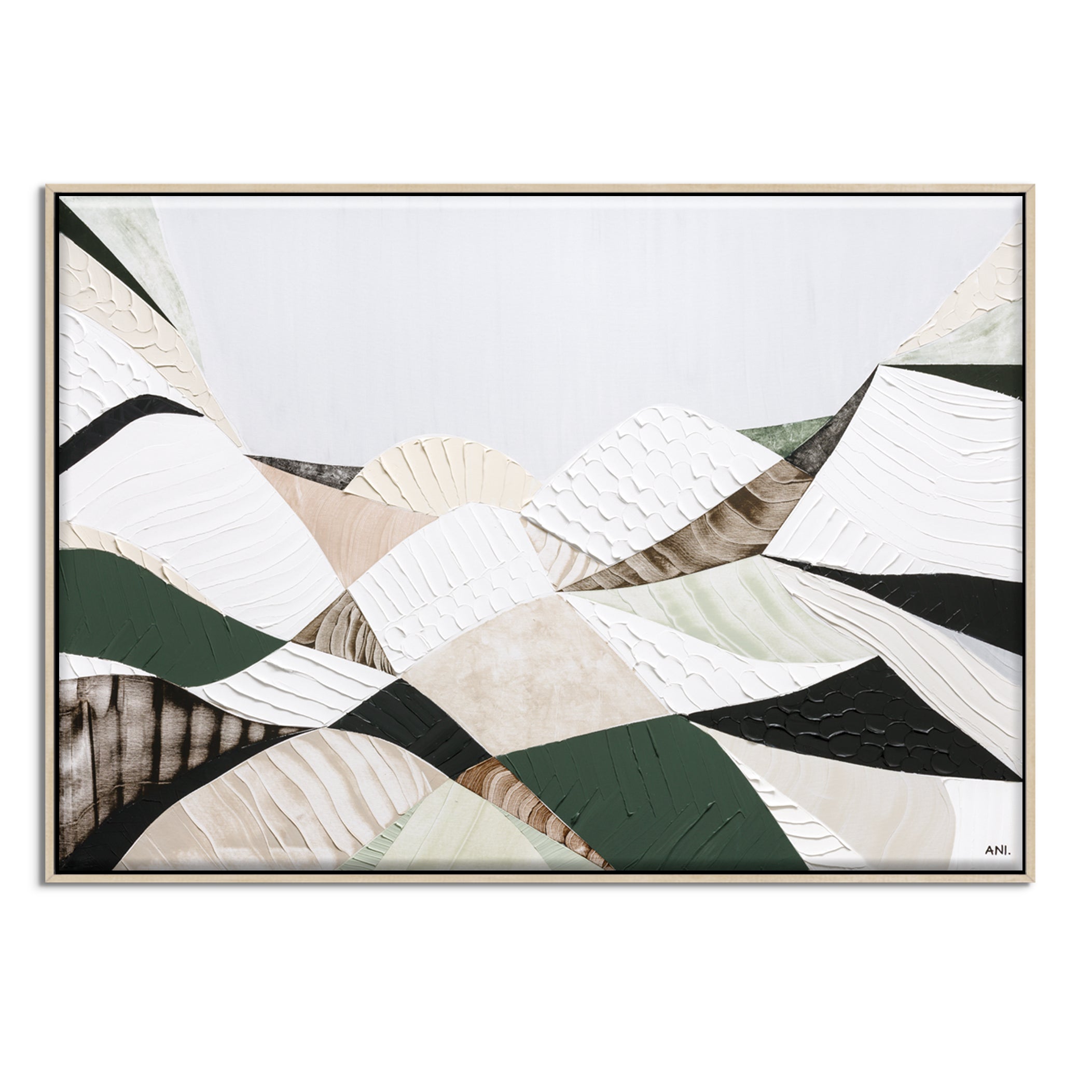 Great Dividing Mountain Ranges original abstract landscape painting Australia, textured contemporary Australian artwork featuring earthy browns sage greens and rich layered textures inspired by native bushland across Queensland New South Wales and Victoria