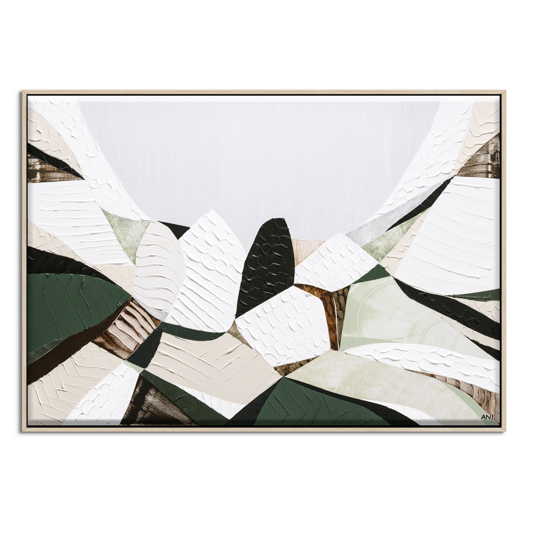 Great Dividing Mountain Ranges original abstract landscape painting Australia, textured contemporary Australian artwork featuring earthy browns sage greens and rich layered textures inspired by native bushland across Queensland New South Wales and Victoria