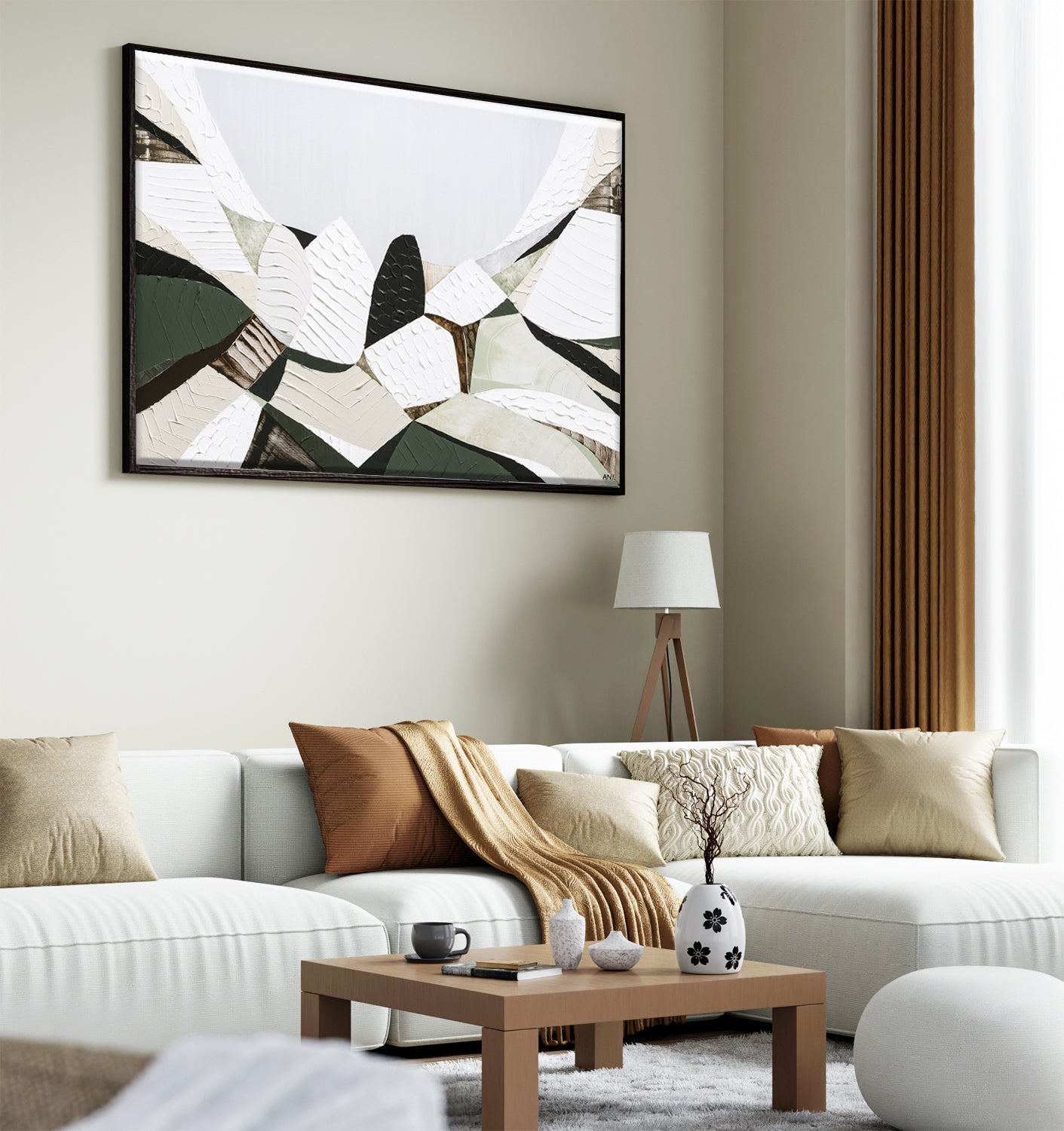 Great Dividing Mountain Ranges original abstract landscape painting Australia, textured contemporary Australian artwork featuring earthy browns sage greens and rich layered textures inspired by native bushland across Queensland New South Wales and Victoria
