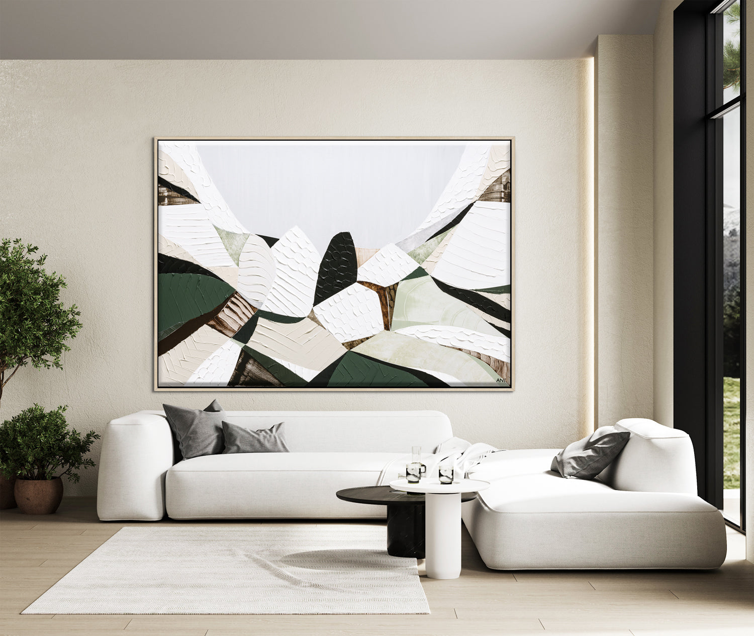 Great Dividing Mountain Ranges original abstract landscape painting Australia, textured contemporary Australian artwork featuring earthy browns sage greens and rich layered textures inspired by native bushland across Queensland New South Wales and Victoria