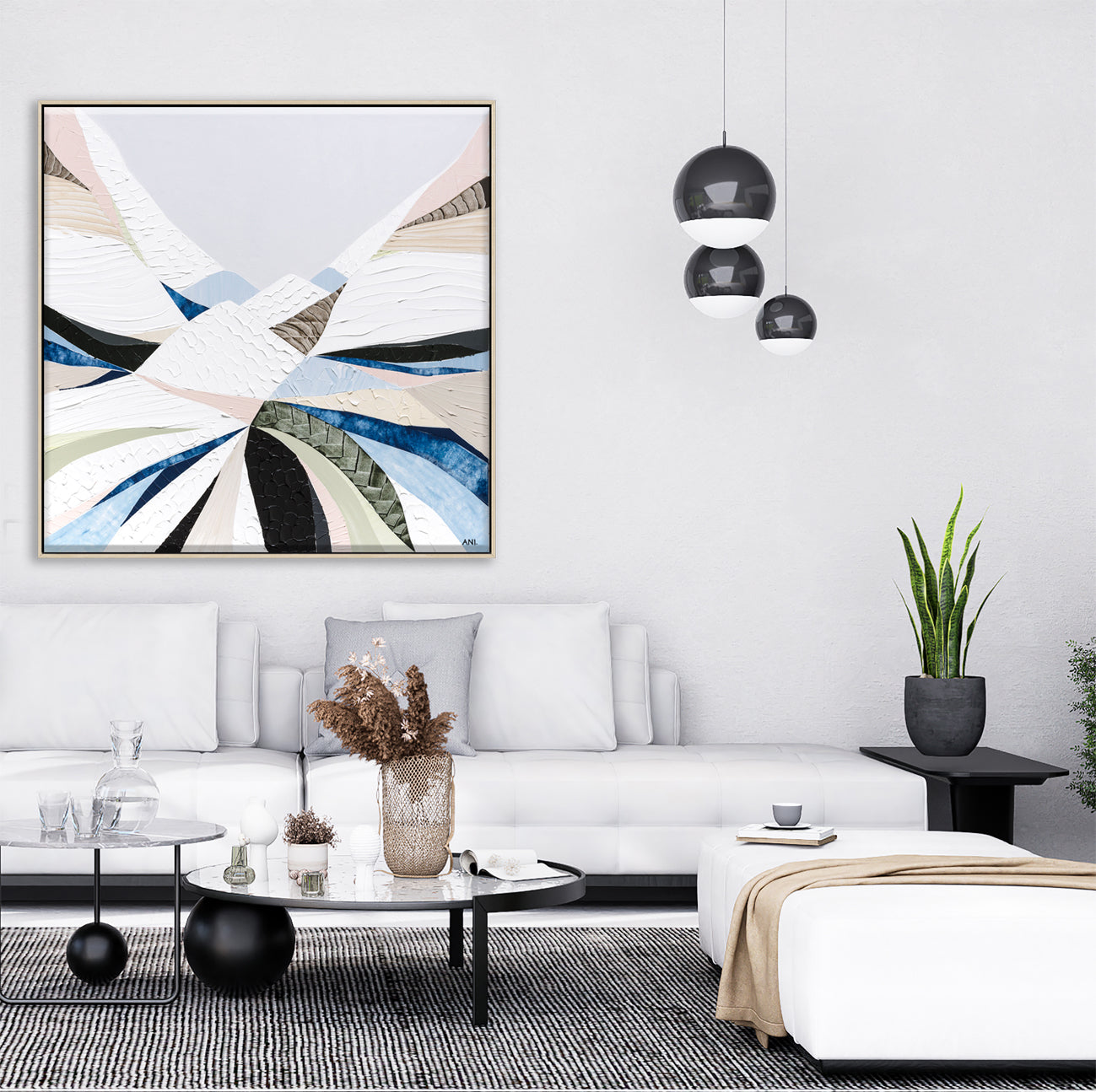 Great Dividing Plateau 4 abstract Australian mountain landscape artwork by Melbourne artist Ani Ipradjian, inspired by the Great Dividing Range, featuring earthy tones, layered textures, and native bushland, contemporary Australian art for collectors and interiors worldwide