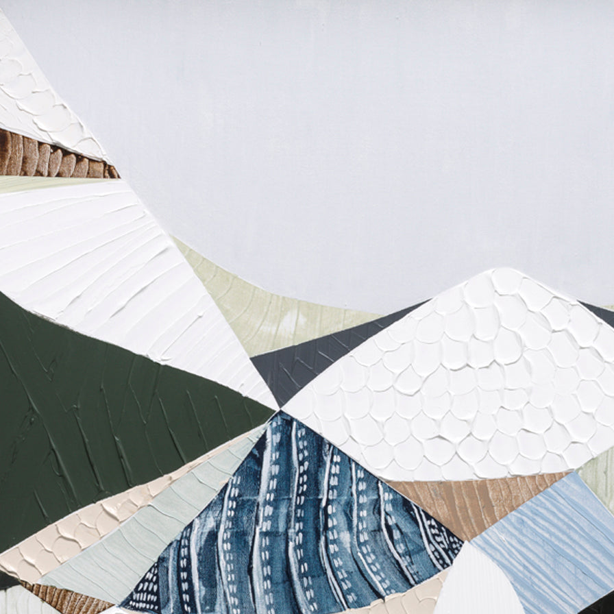 Ani Ipradjian Austrlian Artist Abstract Australian mountain landscape painting inspired by the Great Dividing Range, featuring earthy browns, sage greens, and rich textures capturing native bushland across Queensland, New South Wales, and Victoria—perfect for art collectors, interior designers, and lovers of contemporary Australian wall art worldwide.