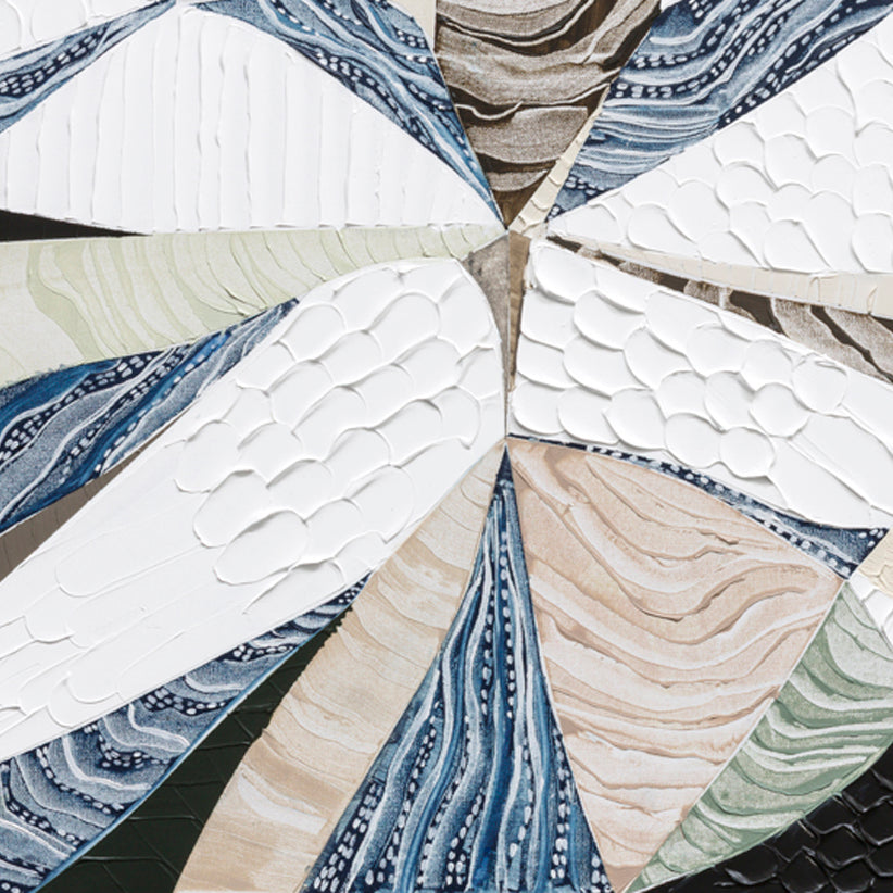 Great Dividing Plateau 7 abstract Australian mountain landscape painting by Melbourne artist Ani Ipradjian, Australian artist inspired by the Great Dividing Range across Queensland, New South Wales, and Victoria, featuring earthy tones, sage greens, and rich textured layers, contemporary Australian wall art for collectors and interior designers worldwide