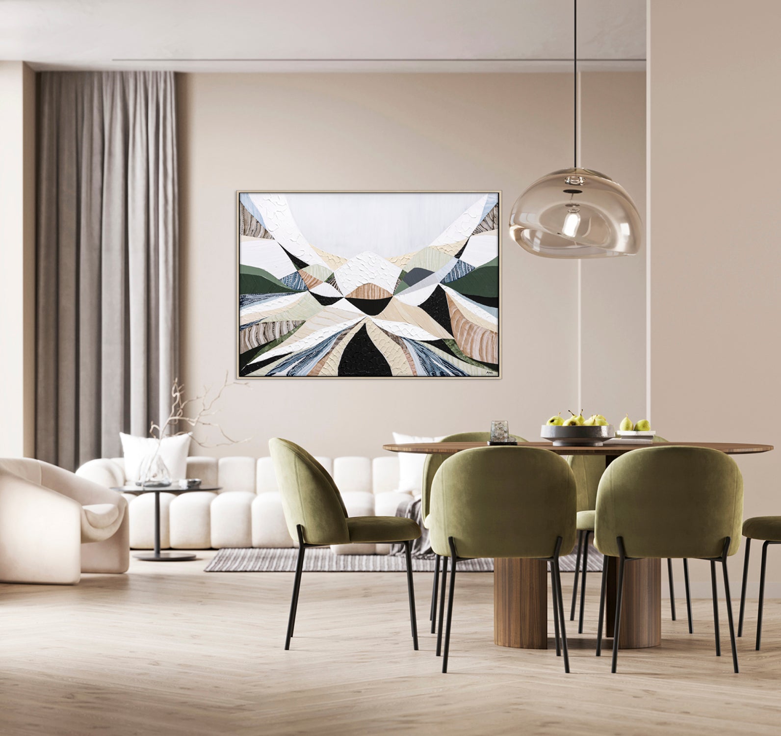 Great Dividing Ranges 6 Print - Ani Ipradjian Art