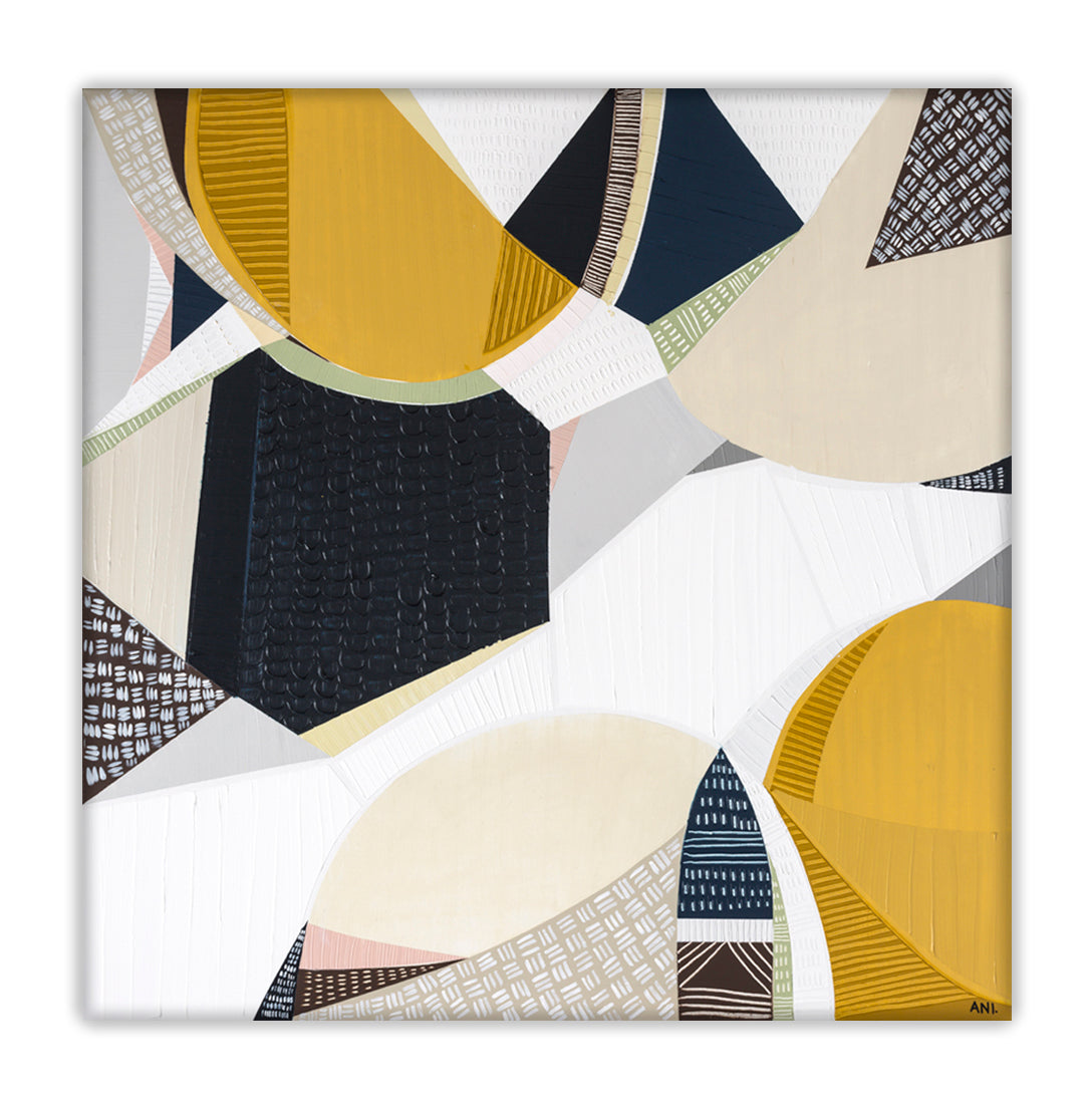 Great Western Plateau print by Ani Ipradjian – abstract Australian Outback art inspired by Uluru and desert landscapes, featuring earthy tones and textured detail. Perfect for collectors and interiors worldwide.