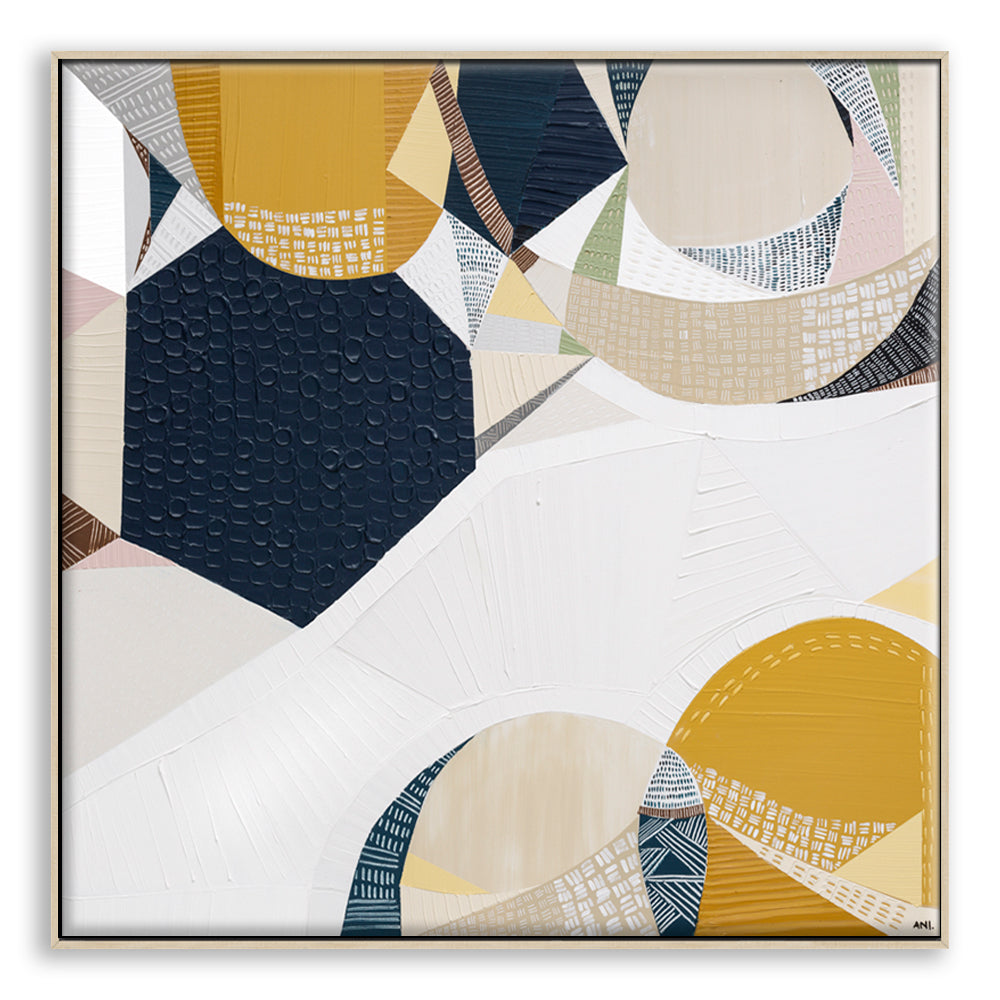 The Heartland of Australia print by Ani Ipradjian – abstract Australian outback artwork featuring textured layers, earthy tones, and bold colors. A modern statement piece for collectors and interior spaces worldwide.