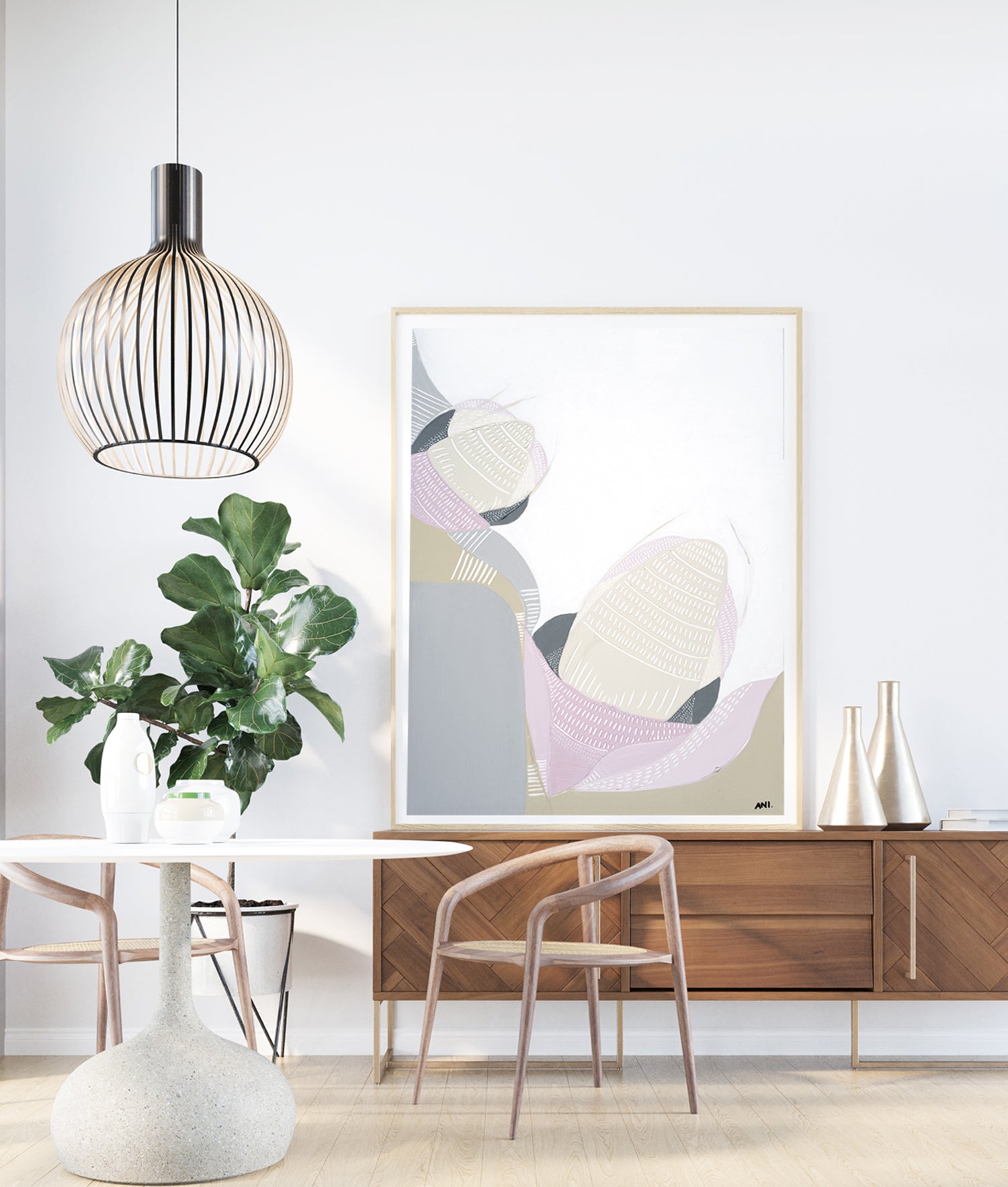Protea Love Print - Ani Ipradjian Art