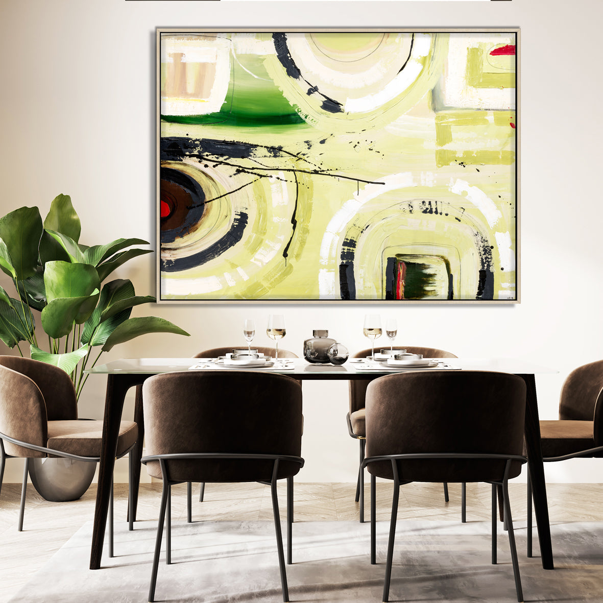 Inspiration – Original abstract painting by Australian artist Ani Ipradjian. The artwork that sparked her professional art journey, featuring bold textures and dynamic forms. Painted in 2008 and launched as the foundation of her signature style in 2018. Framed in Tasmanian Oak, black, or white. A powerful statement piece for collectors and modern interiors.