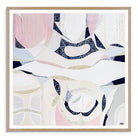 "Pink Lake Forest 2 print by Australian artist Ani Ipradjian. Abstract coastal artwork inspired by Esperance’s Pink Lake in Western Australia. Features pink and blue tones ideal for coastal interiors and global art buyers."