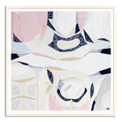 "Pink Lake Forest 2 print by Australian artist Ani Ipradjian. Abstract coastal artwork inspired by Esperance’s Pink Lake in Western Australia. Features pink and blue tones ideal for coastal interiors and global art buyers."