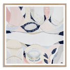 "Pink Lake Forest 1 print by Australian artist Ani Ipradjian. Abstract coastal artwork inspired by Esperance’s Pink Lake in Western Australia. Features pink and blue tones ideal for coastal interiors and global art buyers."