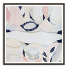 "Pink Lake Forest 1 print by Australian artist Ani Ipradjian. Abstract coastal artwork inspired by Esperance’s Pink Lake in Western Australia. Features pink and blue tones ideal for coastal interiors and global art buyers."