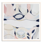 "Pink Lake Forest 1 print by Australian artist Ani Ipradjian. Abstract coastal artwork inspired by Esperance’s Pink Lake in Western Australia. Features pink and blue tones ideal for coastal interiors and global art buyers."