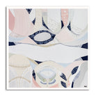 "Pink Lake Forest 1 print by Australian artist Ani Ipradjian. Abstract coastal artwork inspired by Esperance’s Pink Lake in Western Australia. Features pink and blue tones ideal for coastal interiors and global art buyers."