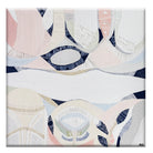 "Pink Lake Forest 1 print by Australian artist Ani Ipradjian. Abstract coastal artwork inspired by Esperance’s Pink Lake in Western Australia. Features pink and blue tones ideal for coastal interiors and global art buyers."