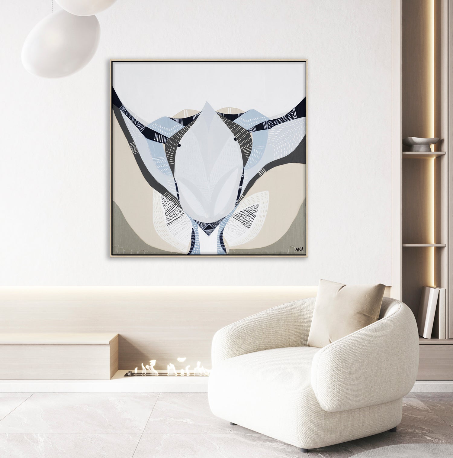 Protea Under The Sea Print - Ani Ipradjian Art