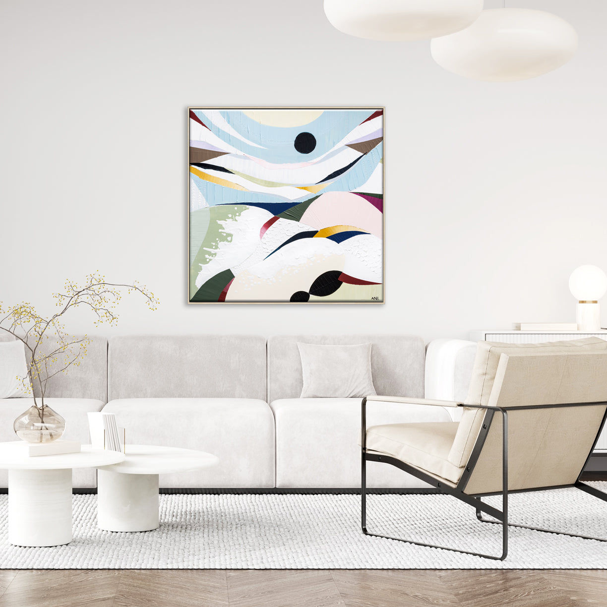 Rip Curl Bells Beach abstract painting by Melbourne artist Ani Ipradjian, inspired by Australia’s famous surf coast. Features textured ocean blues, crashing waves, and dynamic rip curls, capturing the power and beauty of Bells Beach. Perfect for Australian art collectors, coastal art lovers, and surf-inspired interiors.