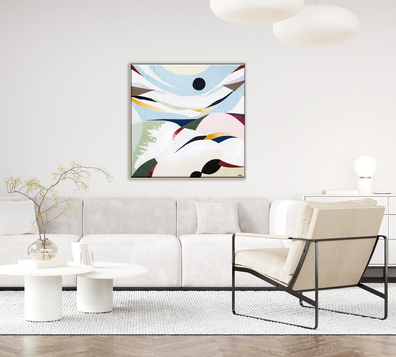 Rip Curl Bells Beach abstract painting by Melbourne artist Ani Ipradjian, inspired by Australia’s famous surf coast. Features textured ocean blues, crashing waves, and dynamic rip curls, capturing the power and beauty of Bells Beach. Perfect for Australian art collectors, coastal art lovers, and surf-inspired interiors.