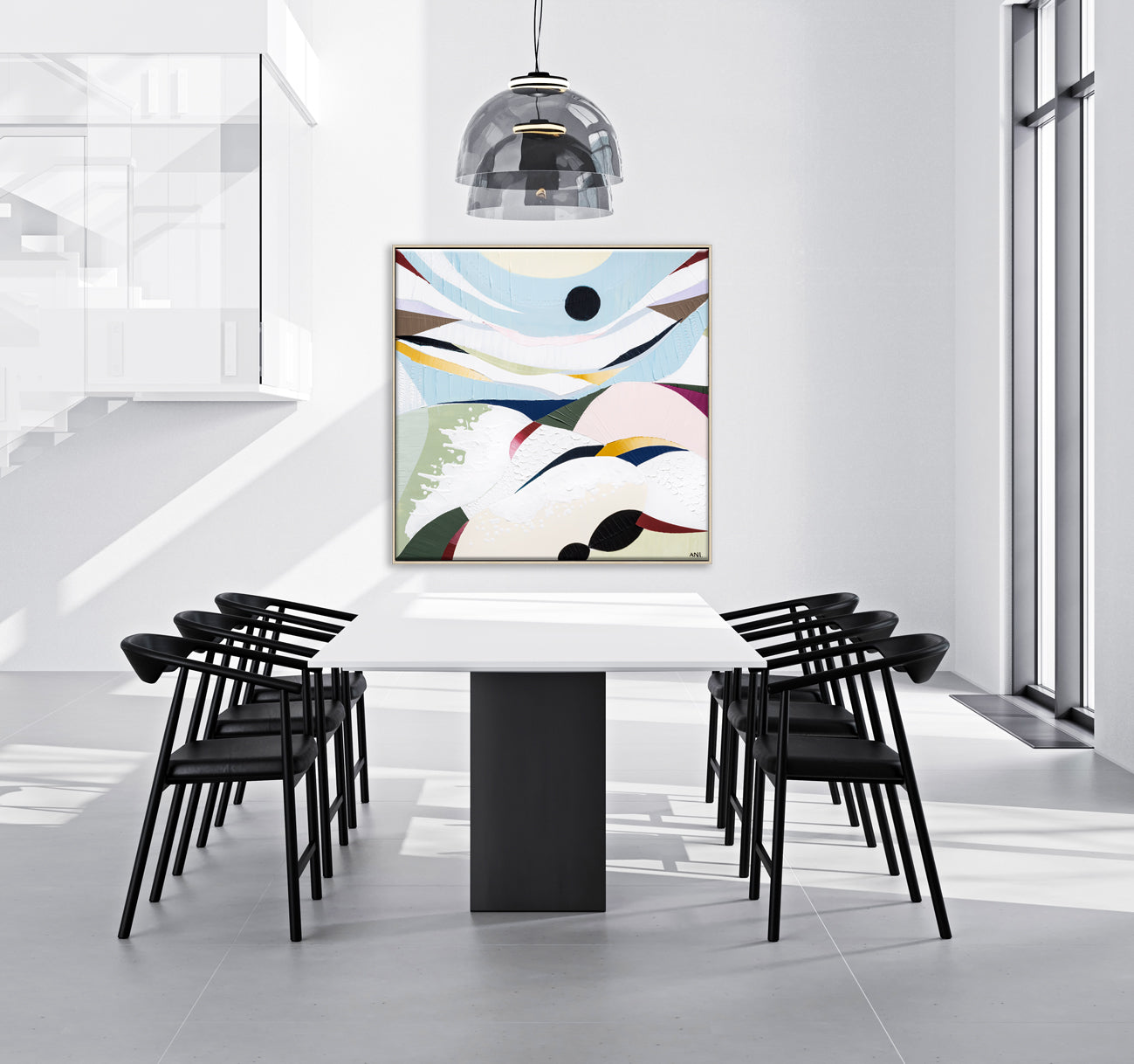 Rip Curl Bells Beach abstract painting by Melbourne artist Ani Ipradjian, inspired by Australia’s famous surf coast. Features textured ocean blues, crashing waves, and dynamic rip curls, capturing the power and beauty of Bells Beach. Perfect for Australian art collectors, coastal art lovers, and surf-inspired interiors.