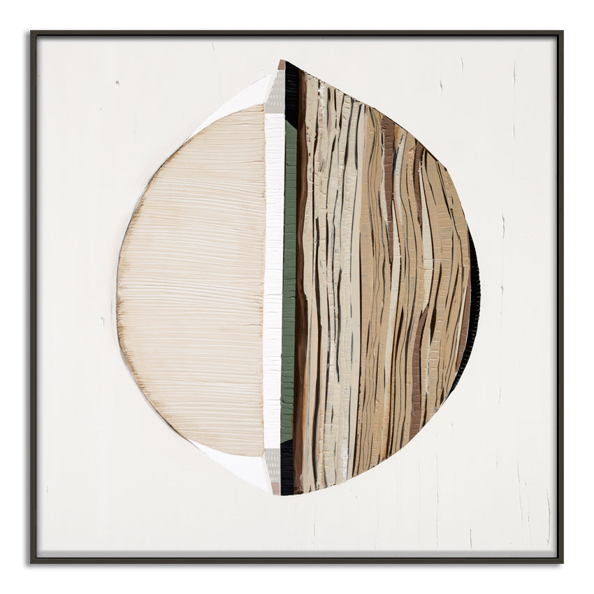 Sherbrooke Forest print by Ani Ipradjian – abstract Australian landscape artwork inspired by the Dandenong Ranges’ towering trees. Rich textures and earthy tones perfect for interior designers, collectors, and nature lovers worldwide.