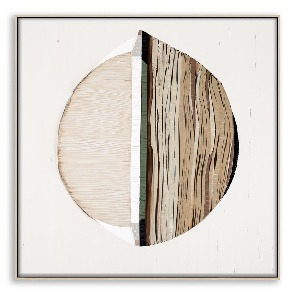 Sherbrooke Forest print by Ani Ipradjian – abstract Australian landscape artwork inspired by the Dandenong Ranges’ towering trees. Rich textures and earthy tones perfect for interior designers, collectors, and nature lovers worldwide.