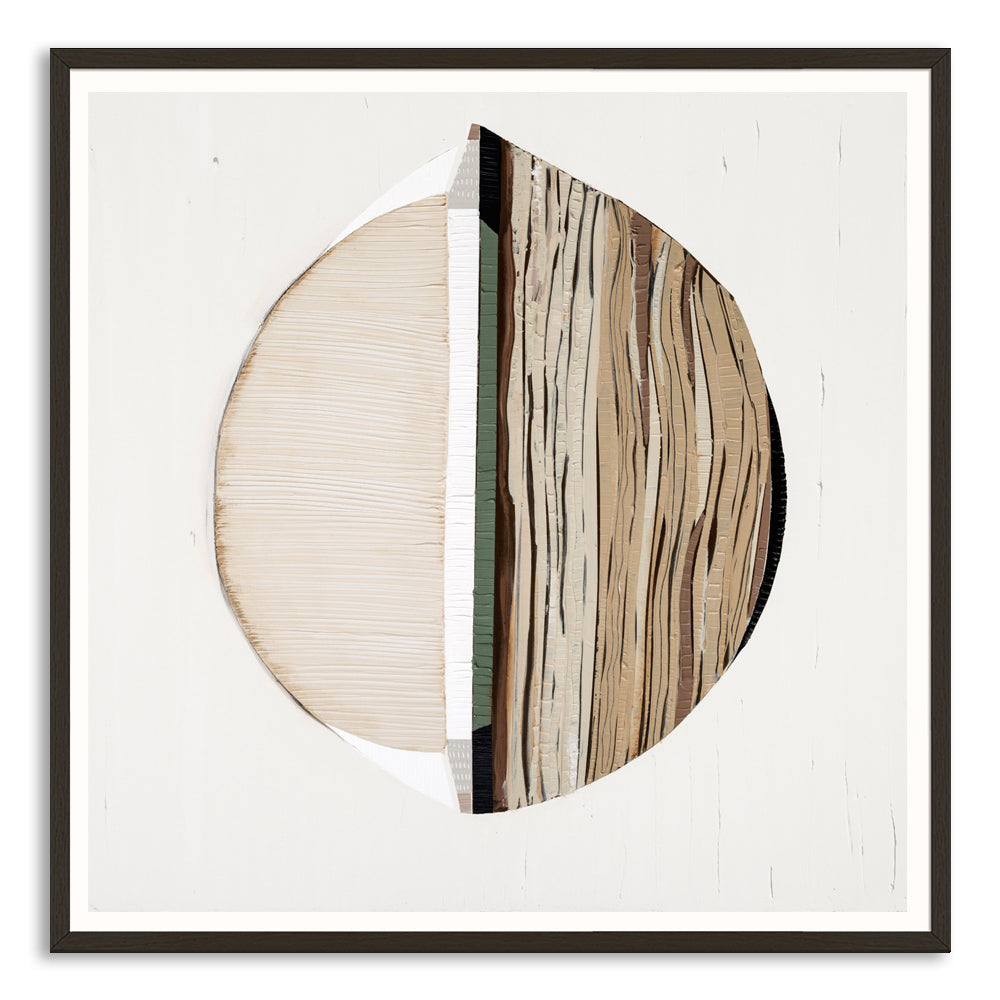 Sherbrooke Forest print by Ani Ipradjian – abstract Australian landscape artwork inspired by the Dandenong Ranges’ towering trees. Rich textures and earthy tones perfect for interior designers, collectors, and nature lovers worldwide.