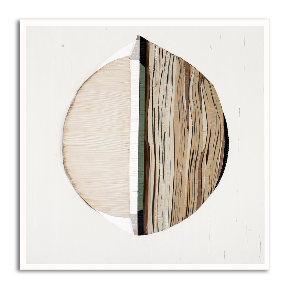 Sherbrooke Forest print by Ani Ipradjian – abstract Australian landscape artwork inspired by the Dandenong Ranges’ towering trees. Rich textures and earthy tones perfect for interior designers, collectors, and nature lovers worldwide.