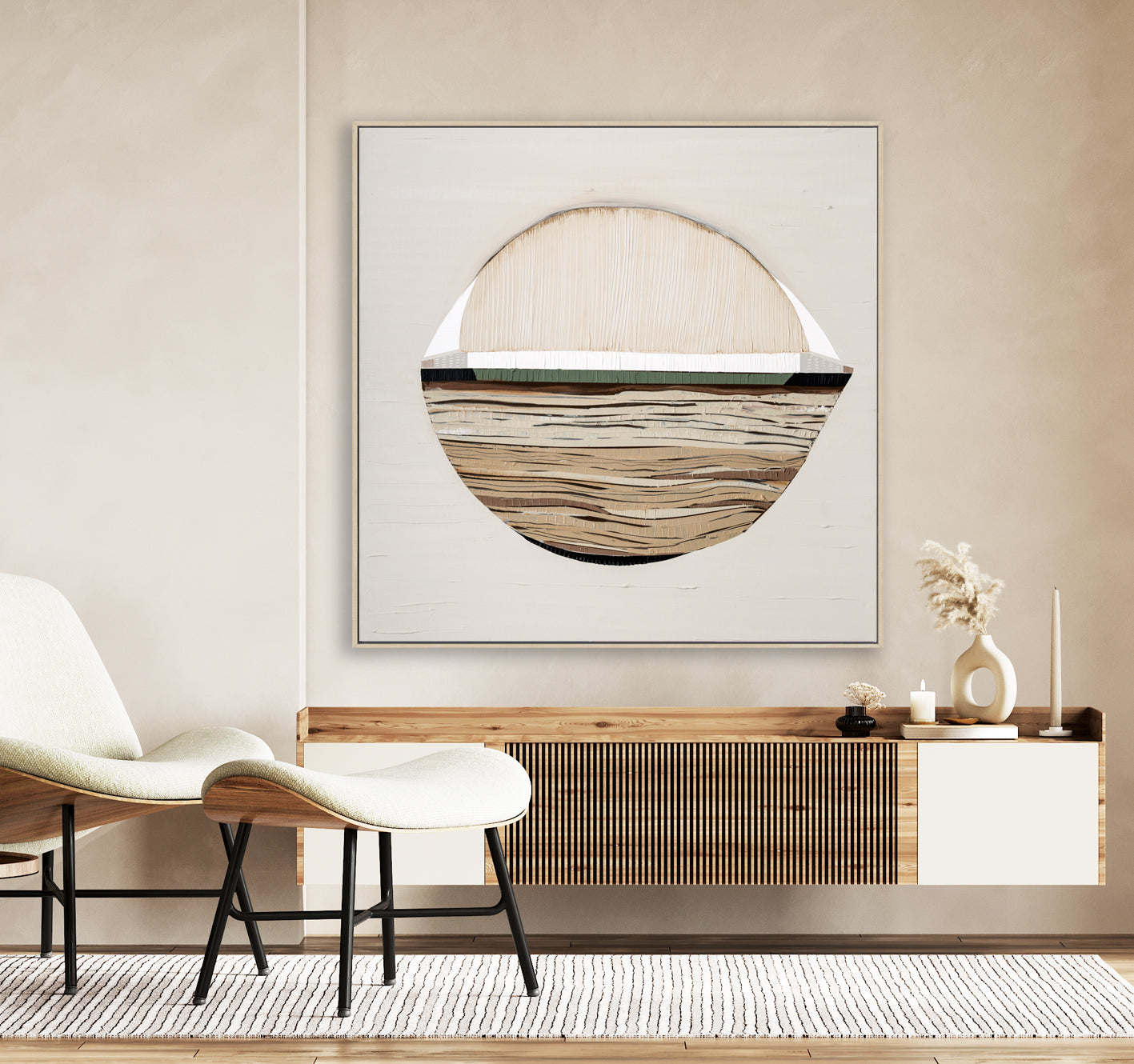 "Sherbrooke Forest" – Original abstract forest painting by Australian artist Ani Ipradjian, inspired by the towering flowering trees of Victoria’s Sherbrooke Forest, featuring vibrant textures and multi-directional display.