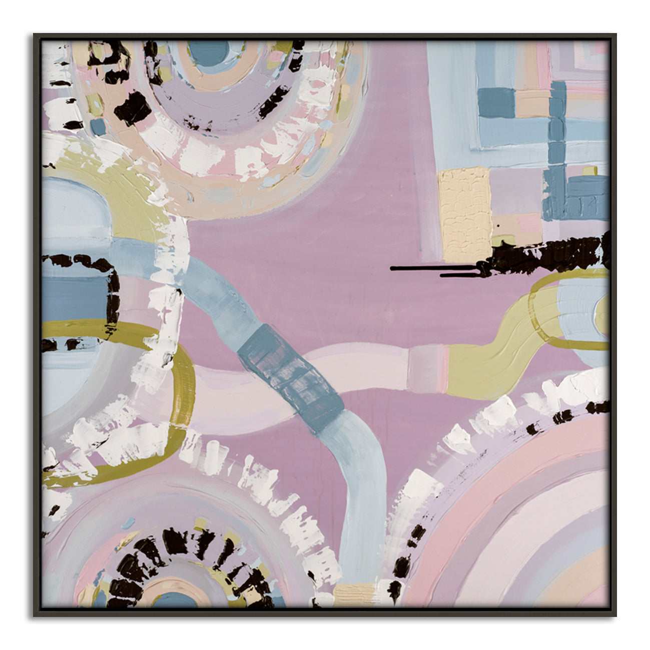 Sorrento Sky art print by Ani Ipradjian – Australian coastal sunset print inspired by Sorrento Melbourne with pastel and golden hues.