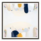 "Abstract landscape print of the Snowy Mountains by Australian artist Ani Ipradjian, inspired by the alpine region in New South Wales. Features cool tones and natural textures representing Australia’s highest mountain range. Ideal for nature lovers, collectors of Australian landscape art, and interior design styling."