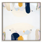 "Abstract landscape print of the Snowy Mountains by Australian artist Ani Ipradjian, inspired by the alpine region in New South Wales. Features cool tones and natural textures representing Australia’s highest mountain range. Ideal for nature lovers, collectors of Australian landscape art, and interior design styling."