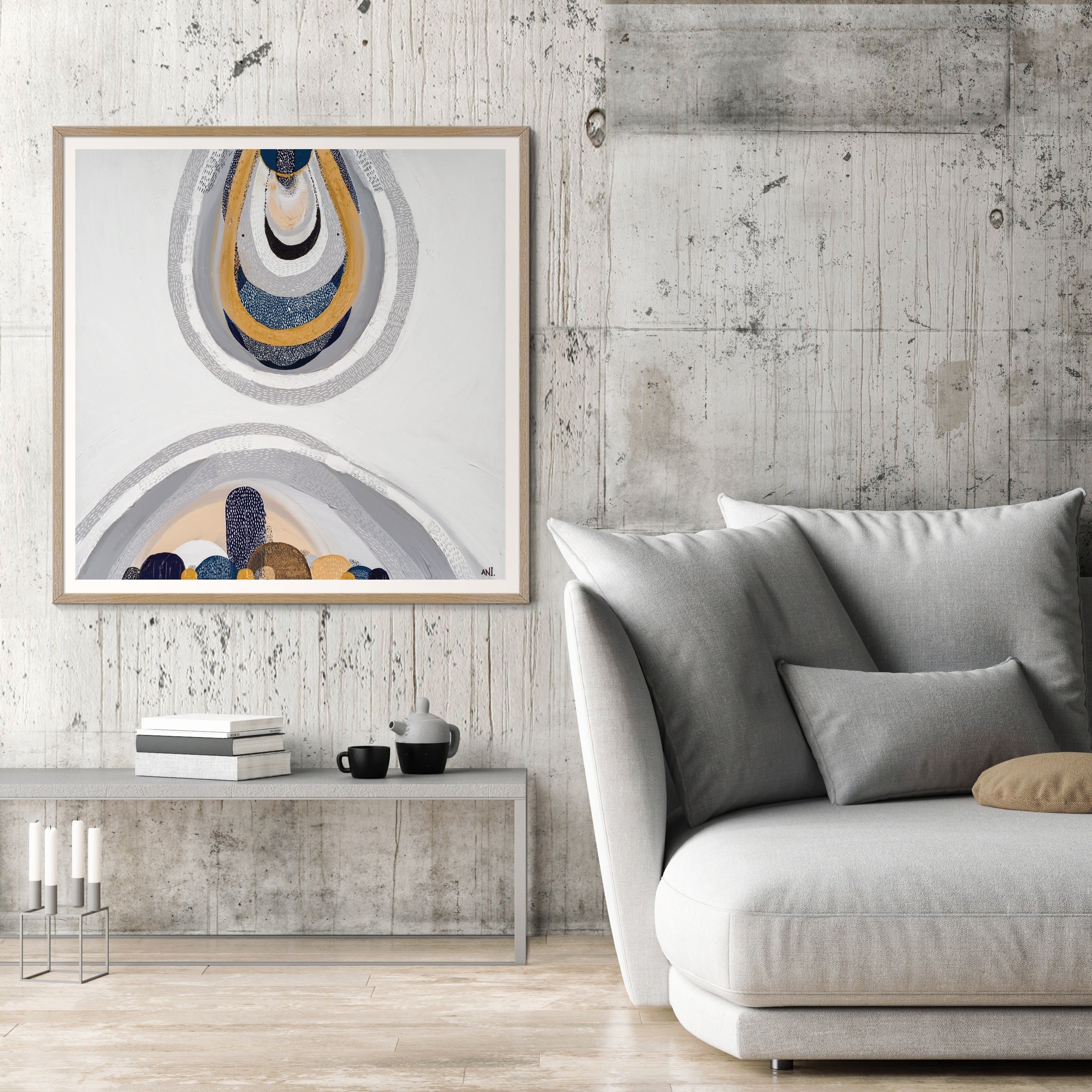 OUTBACK BY THE SEA PRINT - Ani Ipradjian Art