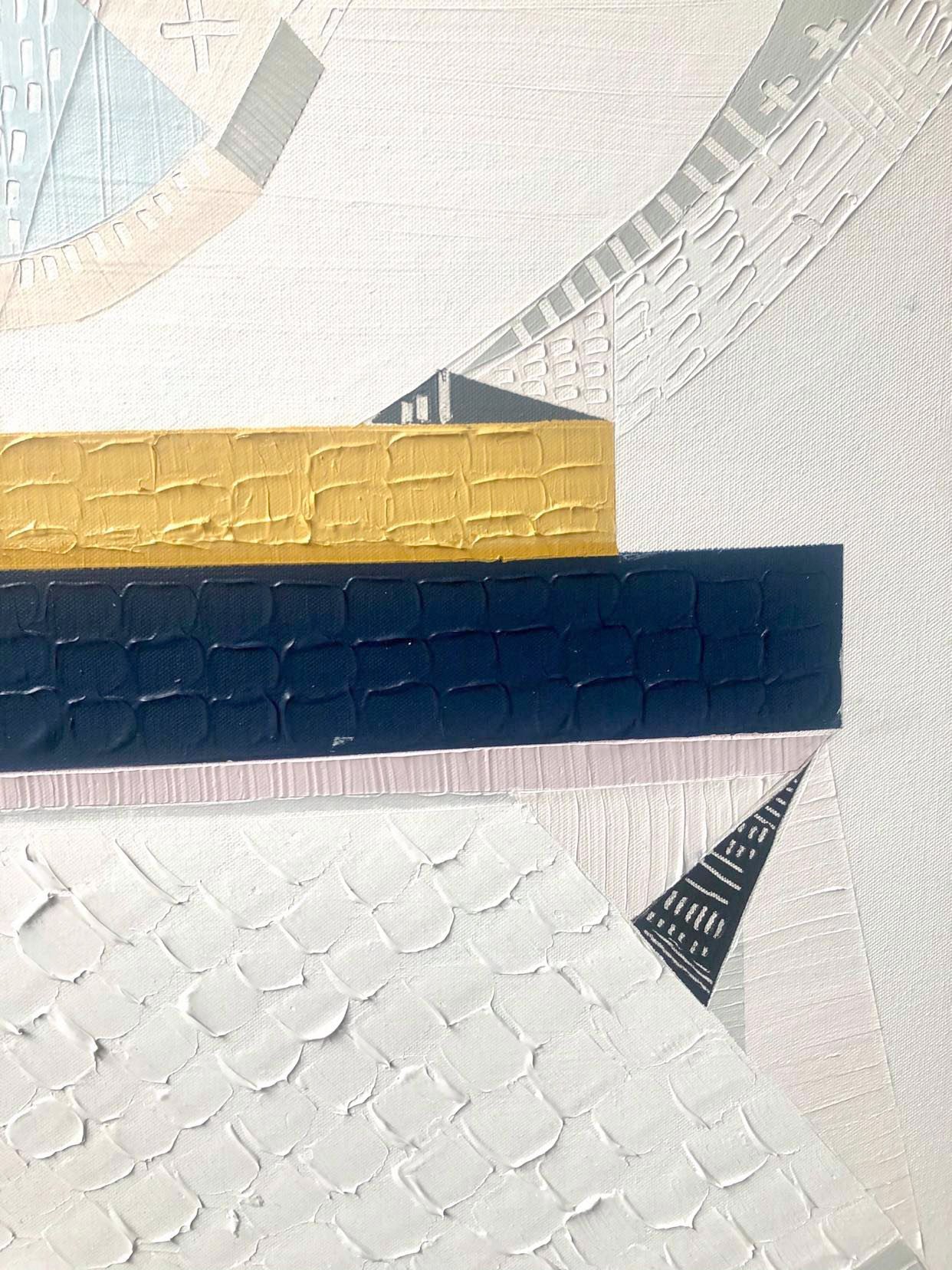 "Pink Star Milky Way" – Original abstract painting by Australian artist Ani Ipradjian, inspired by the Milky Way over the Great Ocean Road, featuring soft pink gas clouds and cosmic textures.