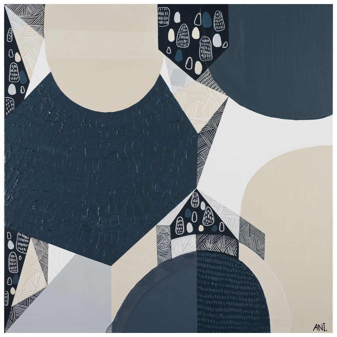 BLUESTONE BASALT 3 PRINT - Ani Ipradjian Art