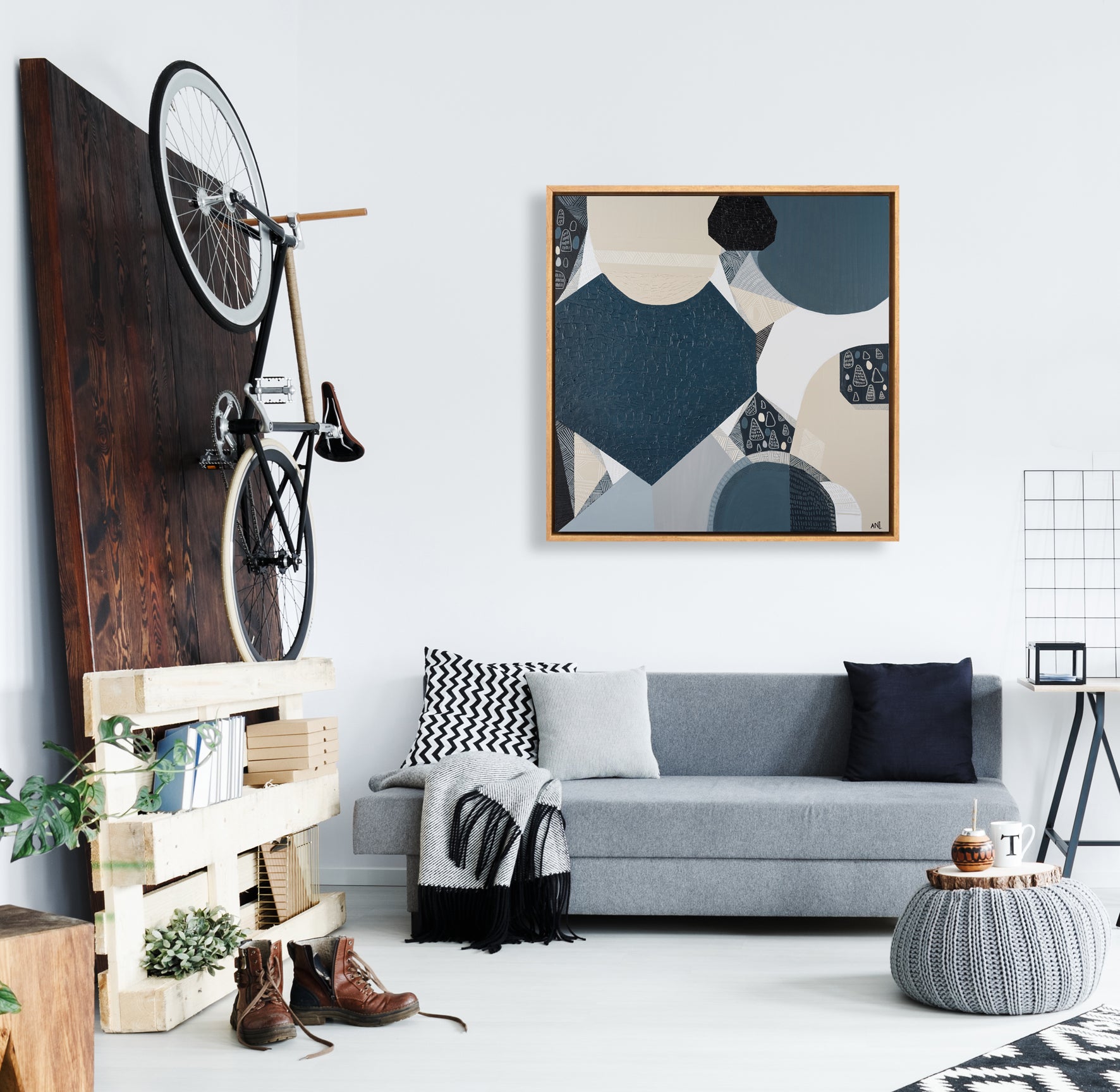 BLUESTONE BASALT 1 PRINT ARTIST LANE - Ani Ipradjian Art