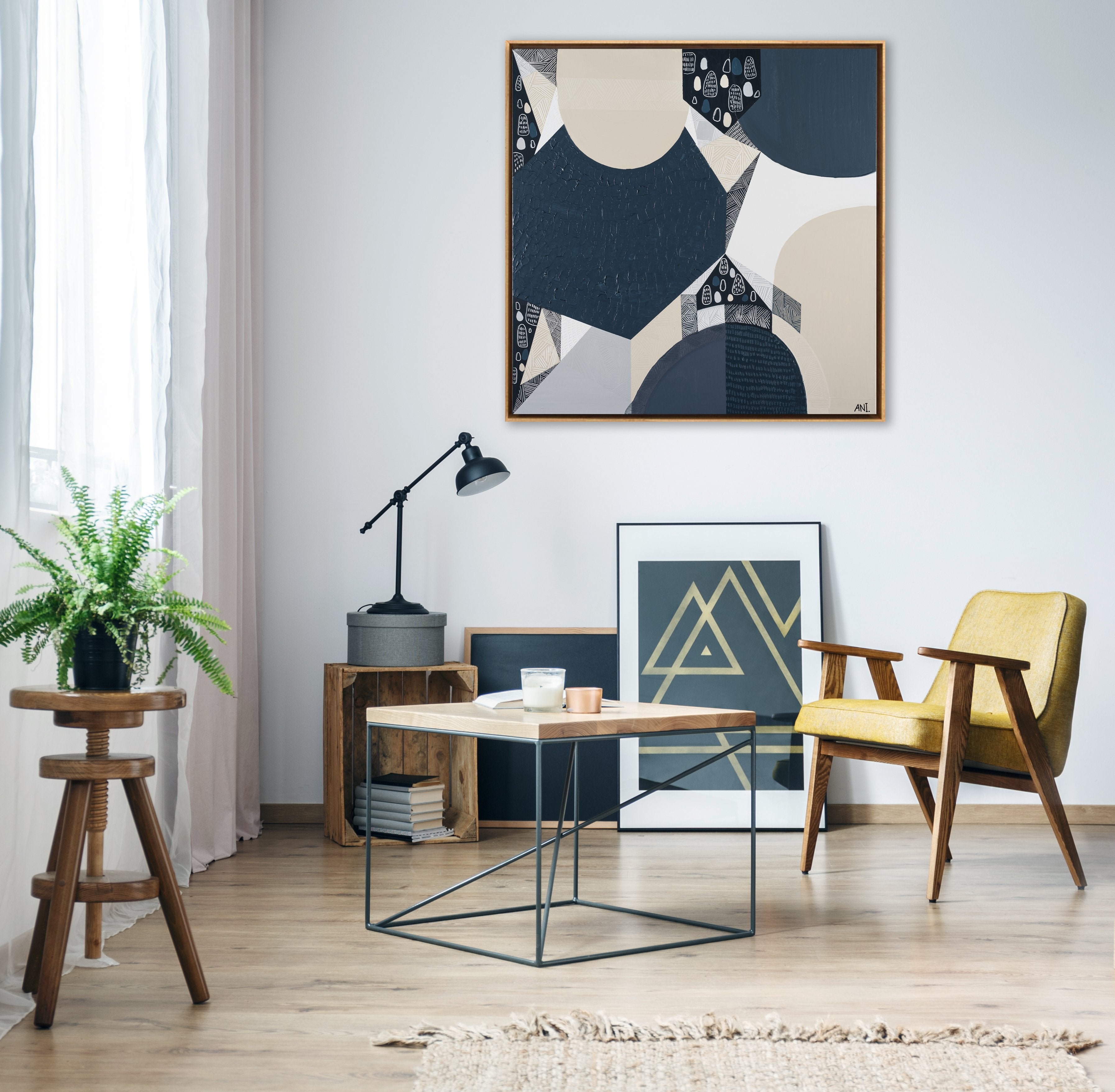 BLUESTONE BASALT 3 PRINT - Ani Ipradjian Art