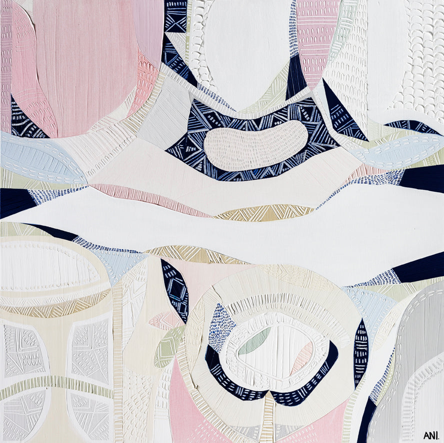 Pink Lake Forest 2 Print - Ani Ipradjian Art